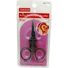 Taksun NO-518 Katlanır Kolay Taşınabilir Seyahat Bıyık Berber Makası - 24'li Paket