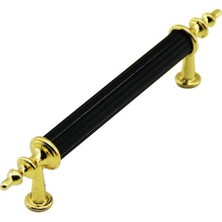 KRT İBİCO-957 Boru Kulp 9.6cm Zirve Siyah Altın - 10'li Paket
