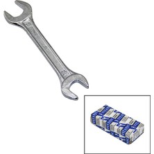 Titanic Tools Tıtanıc Tools Doe Spanner Code-21 Açık Anahtar 12X13MM Drop Forged Double Open End Spaıner - 12'li Paket