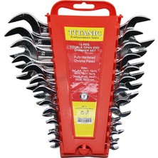 Titanic Tools Tıtanıc Tools Ağzı Açık Anahtar Takımı 6-32MM 12 Adet Plastik Stand Taşıma Aparatlı - 2'li Paket