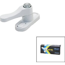 Deaks De-Aks EMN-MK-210 Emniyet Kilit Metal Beyaz Pimli Düğmeli - 15'li Paket