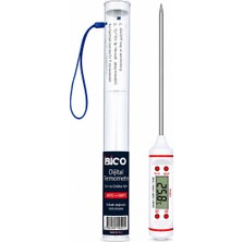 İbico Ibico İ11-004 Digital Thermometer TP-101 Mutfak 50 °c +300°C Dijital Çubuk Şiş Gıda Termometresi - 10'li Paket