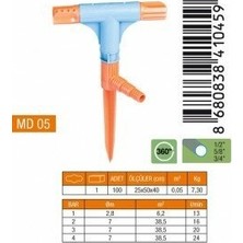 Medalyan Md-05 Sprınk Fiskiye 2'li Normal T - 10'li Paket
