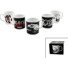 Gs-Fb-Bjk Mgm Mug Taraftar Seramik Kupa Bardak Beşiktaş - 18'li Paket
