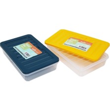 Soft Chef SOFTCHEF-982 Fresh Box Saklama Kabı 1200ML - 24'li Paket