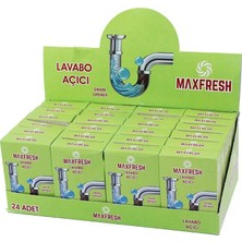 Maxfresh Lavabo Açıcı 50GR - 24'li Paket