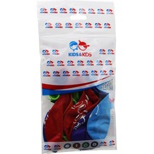 Kids & Kids Kids ve Kids G-080 Balon 10 Adet Gülenyüz - 10'li Paket