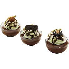 Barotti DMR-9669 Buzdolabı Magnet Mıknatıslı Kek Kalıbı Mini Muffin - 6'li Paket
