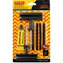 Hasuba HS-350 Tubeless Tıre Repaır Kıt 6 Adet Yama Seti Lastik Tamir - 10'li Paket