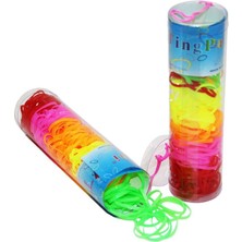 Ting Pai Lastik Toka Perma / Cimcime Renkli - 12'li Paket