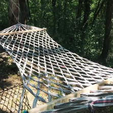 KRT-1020 ( Lüks Hamak Taşıma Kapasite: 250KG Çift Kişilik Kolon Renkli Ip - 5'li Paket