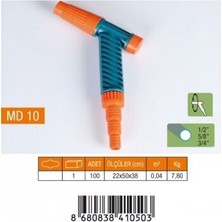 Medalyan Md-10 Ayarlı Lans Sulama Tabancası 1/2- 5/8- 3/4 Rekor Normal - 10'li Paket