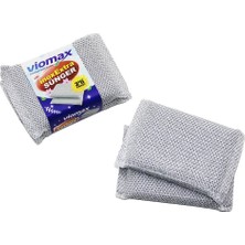 Viomax TM-785 Temizlik ve Bulaşık Süngeri 2 Adet Inox Extra - 24'li Paket