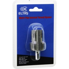 Eltaş Water Pipe LRD-104 Plastik Su Borusu Matkap Ucu 1/2 3/4 Iç Diş Açma - 25'li Paket