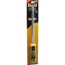 Dmax DMX-4158 Eğe Törpü 8" Üçgen Metal Demir Ahşap Plastik Plastik Saplı - 12'li Paket