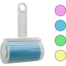 İbico Ibico İ21-048 Yapışkan Tüy Toplayıcı Rulo Kılıflı Pet Shop Yıkanabilir Plastik Saplı - 12'li Paket