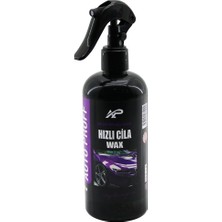 Auto Proff AP-7102 Oto ve Araç Sprey 400ML Plastik Şişe Hızlı Cila Wax - 12'li Paket