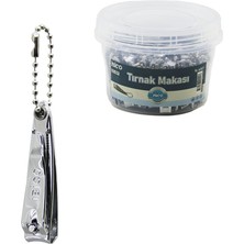 İbico Ibico İ15-009 Tırnak Makası Küçük Kovalı Gri - 96'li Paket