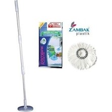 Zambak Plastik Zambak ZP-279 Mikrofiber Mop Yedek Seti - 12'li Paket
