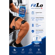 Tagesan Compex Fıt 1.0 Fitness Kas Geliştirme ve Masaj Tens Cihazı | 10 Programlı Ems Kas Stimülatörü
