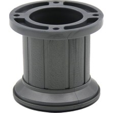 KRT Ibico Koltuk Baza Ayak 6cm x 51MM 90-2800-6-12 Gri Plastik Ayarlanabilir - 10'li Paket