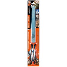 Knitex KTX-2489 Metal Eğe Törpü 200MM 8" Lama Plastik Saplı - 12'li Paket