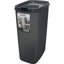 Lova LV-238 Shell Erzak Saklama Kabı Plastik 4lt - 24'li Paket