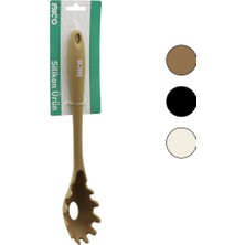 İbico Ibico İ22-033 Kaşık 28CM Salata Servis Makarna Silikon Saplı Renkli Silikon - 12'li Paket