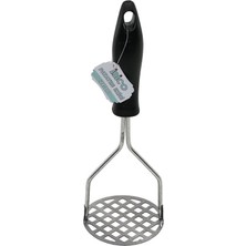 İbico Ibico İ22-287 Patates Ezici Çap: 8cm Plastik Saplı 10CM Toplam Uzunluk: 23.5cm Metal Yuvarlak - 12'li Paket