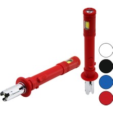 Precision Precısıon Torch Lighter SDR-9007 2ın1 El Feneri USB Şarjlı Pürmüz Çakmak - 5'li Paket