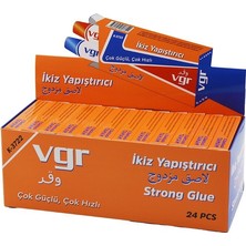 Vgr K-3722 Yapıştırıcı 5 Dakikada Tamam 20GR 2 Bileşenli Epoksi Ikiz Tüp - 24'li Paket