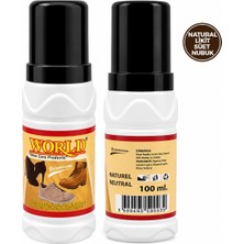 World Ayakkabı Boyası 100ML Likit Natural Süet Nubuk - 12'li Paket