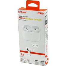 Linkage Pro-9s Bluetooth ve Wireless Kablosuz Kulaklık Bt-5.4 10MT Kapasite Kulak Içi Silikonlu - 10'li Paket