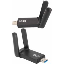 Wifi Alıcı Dual Band USB 3.0 Adaptör Kablosuz Windows 7/8/10/11