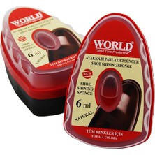 World Ayakkabı Parlatıcı Sünger 6ml Hazneli - 6'li Paket
