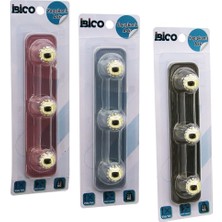 İbico Ibico İ17-005 Yapışkanlı Pls. Askı 3.5kg.taşıma 3 Kollu Gold Noktalı Top - 12'li Paket