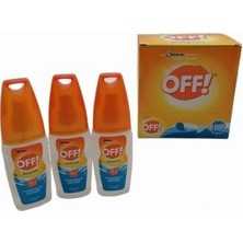 Johnson Off Sinek Sivrisinek Kovucu 100ML Sprey Vücut Losyonu - 12'li Paket