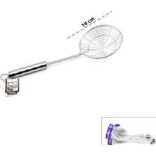 Pablito Home Pablıto PBT-951 Metal Çelik Kevgir 14" Saplı - 10'li Paket