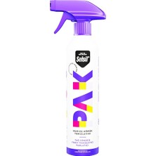 Selsil Pak SPS-001 Temizleyici Sprey 500ML Köpük Parlatıcı Yağ Sökücü Yüzey Temizleyici - 12'li Paket