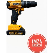 Dmax Smx 3000 20V 1.5 Ah Akülü Darbeli̇ Matkap Açık Sarı