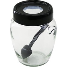 Qlux Ideas Qlux S-00156 Rıng Kaşıklı Cam Baharatlık 300CC - 24'li Paket