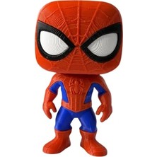 Renibo Spider-Man Klasik Kostüm Figür - Marvel Örümcek Adam Özel Tasarım Dekoratif Biblo Masa Üstü Obje