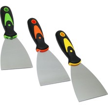Dmax DMX-4192 Metal Spatula Fiber Saplı 80MM - 12'li Paket