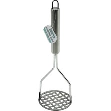 İbico Ibico İ22-286 Patates Ezici Çap: 8cm Krom Saplı 10CM Toplam Uzunluk : 25CM Metal Yuvarlak - 12'li Paket