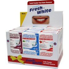 Fresh White Tooth Powder Diş Parlatıcı Toz 50GR - 24'li Paket