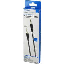 Acl A-6 Aux Ses Örgülü Kablo 3.5mm To 3.5mm 1mt - 20'li Paket