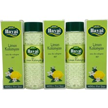 Hayat Kolonya 400CC Limon - 12'li Paket