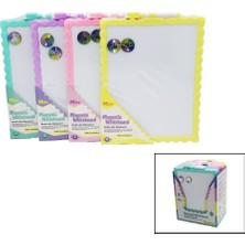 İbico Ibico İ14-008 Magnetic Whiteboard Manyetik Yazı Tahtası 21.5X28CM Küçük Çift Taraflı - 12'li Paket