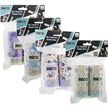 İbico Ibico İ21-045 Pratik Tüy Toplayıcı Yedek Rulo Bant 2 Adet Yedek 2X60 Yaprak Bandı Pet Shop - 12'li Paket