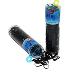 Ting Pai Lastik Toka Perma / Cimcime Siyah - 12'li Paket